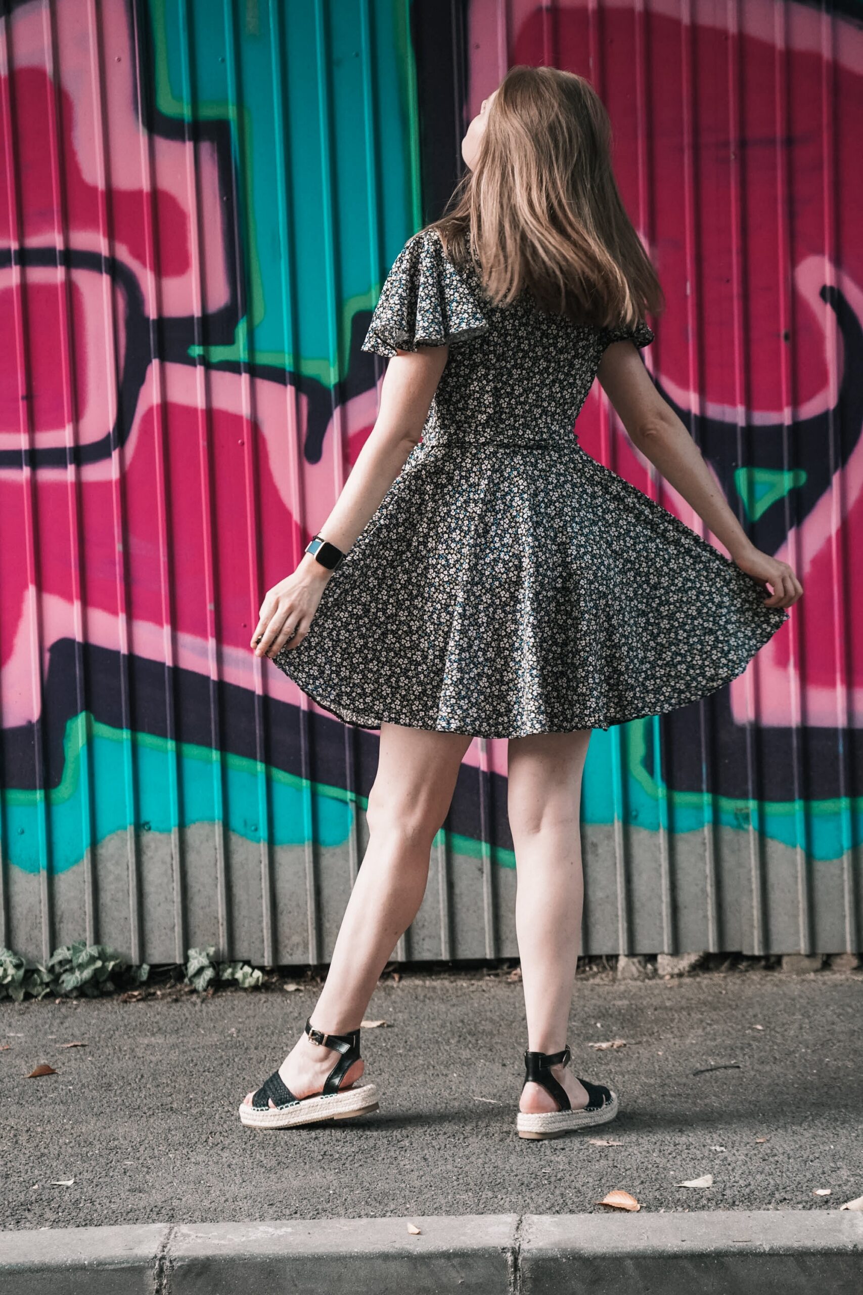 Wrap Dress Sewing Pattern: Butterfly Sleeve Summer Dress (A4 PDF) - Image 9