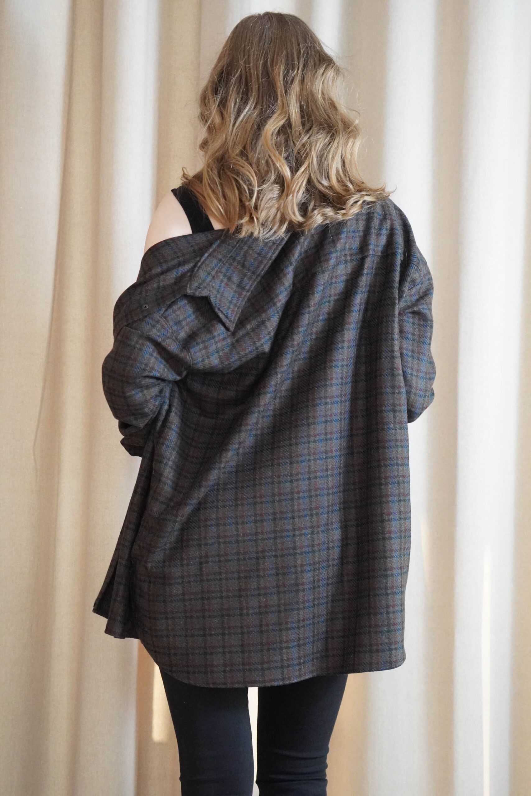 Aki Shacket Sewing Pattern: Oversized Shirt Jacket (A4 PDF Download) - Image 9