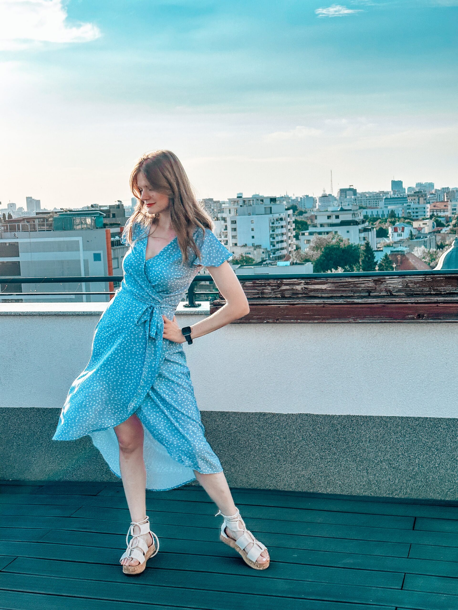 Wrap Dress Sewing Pattern: Women's Sleeveless Summer Dress (PDF) - Image 5