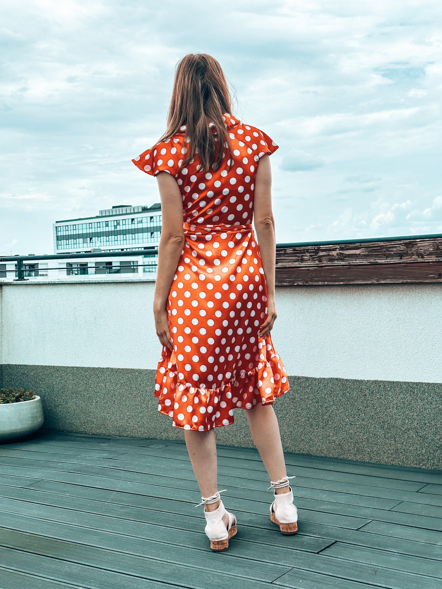 Ruffled Wrap Dress Sewing Pattern: Women's DIY (A4 PDF) - Image 6
