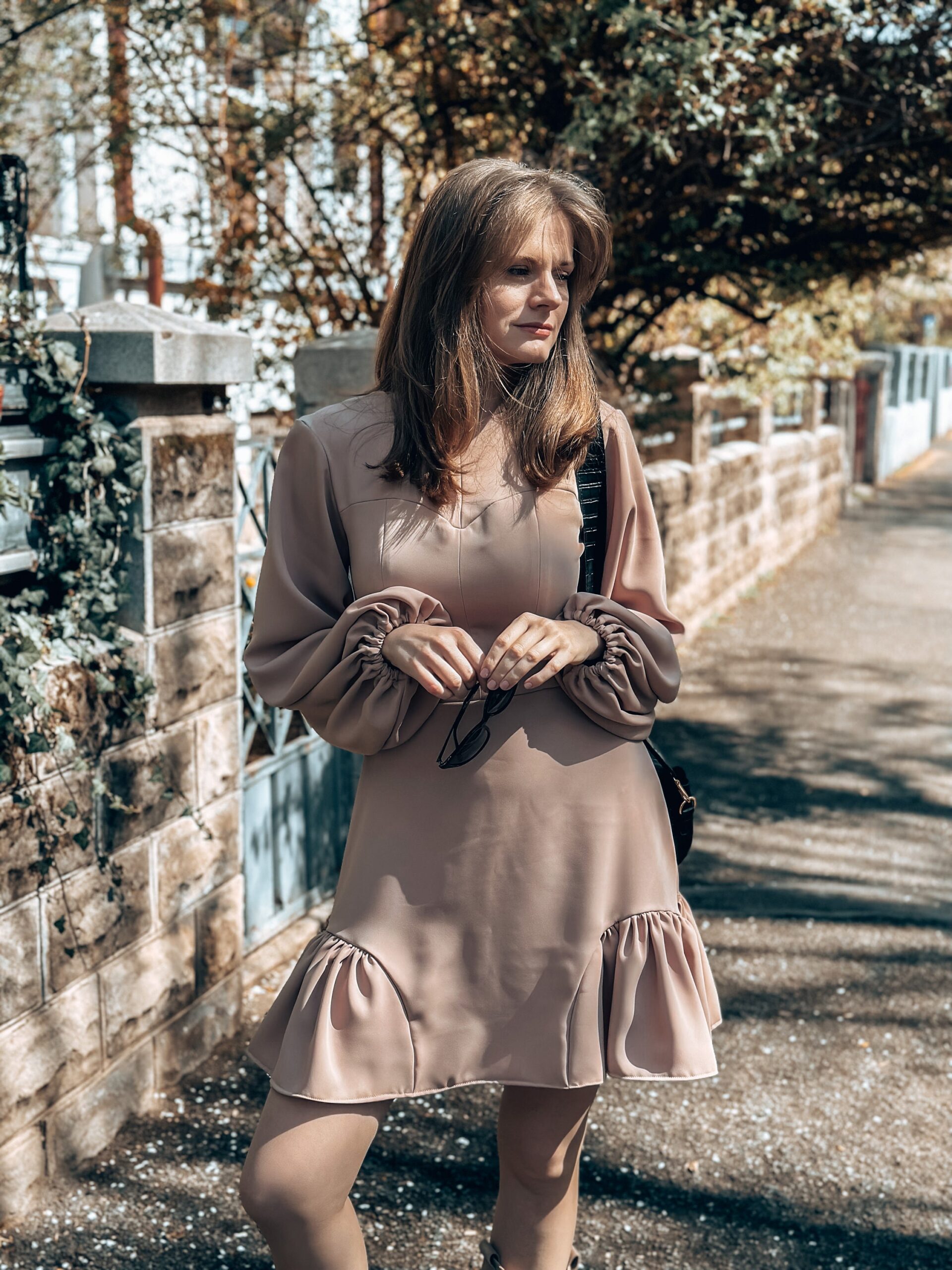 Luna Dress Sewing Pattern: Balloon Sleeves, Ruffle Details (PDF Pattern) - Image 9