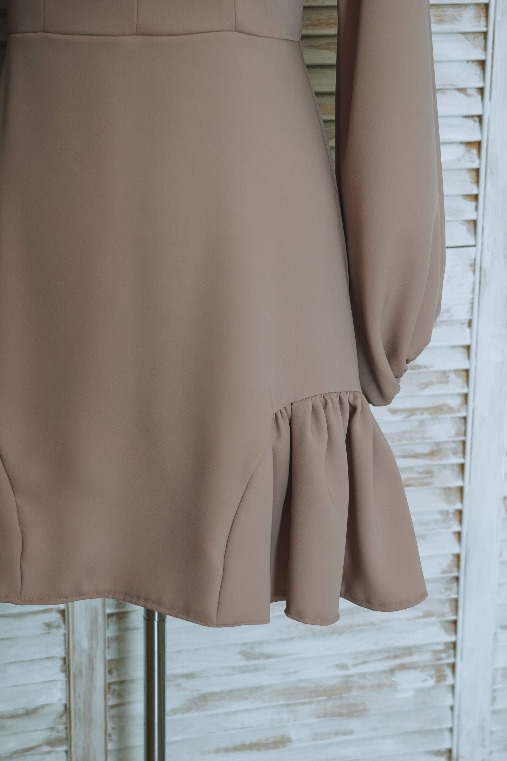 Luna Dress Sewing Pattern: Balloon Sleeves, Ruffle Details (PDF Pattern) - Image 7