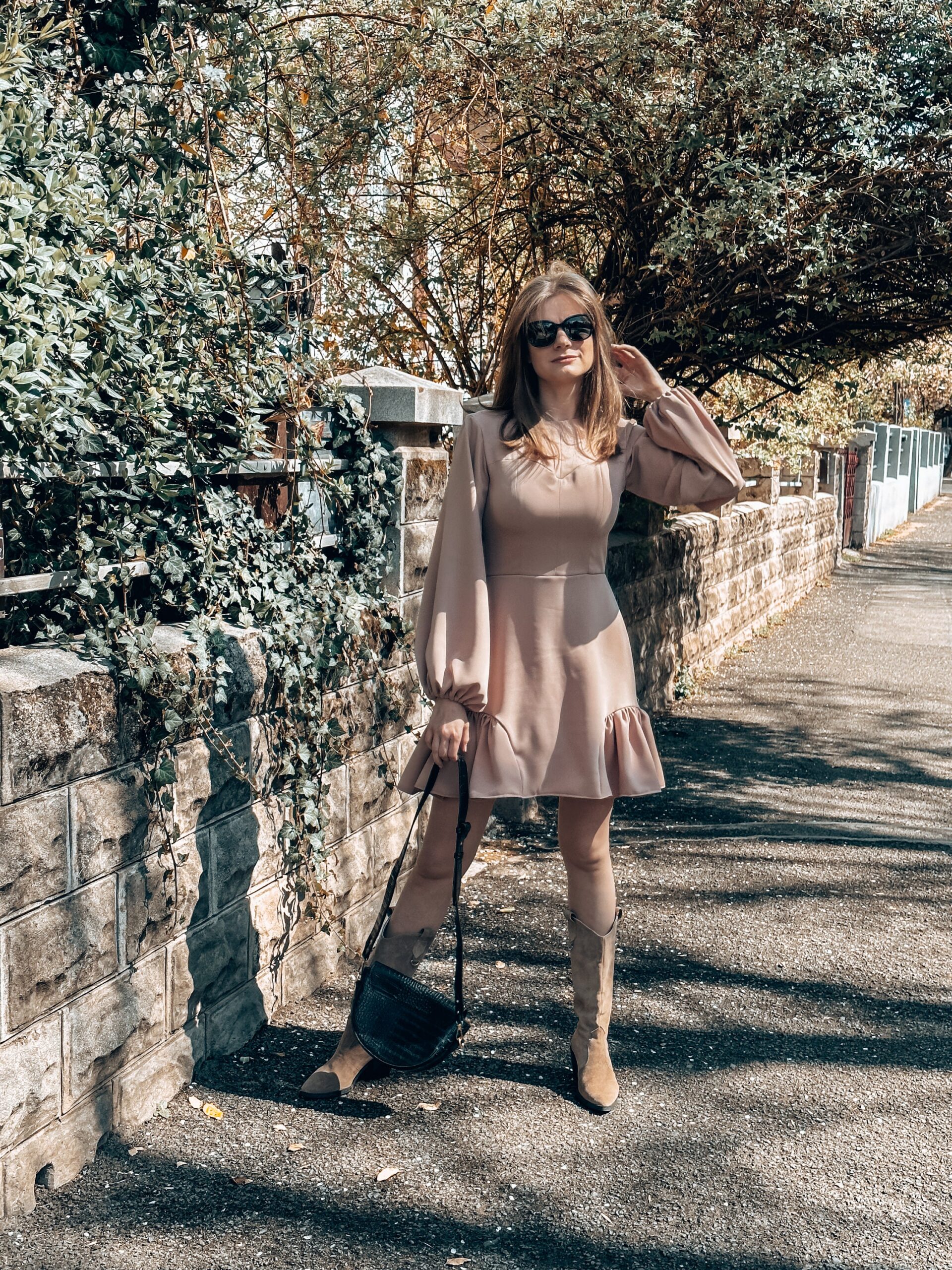 Luna Dress Sewing Pattern: Balloon Sleeves, Ruffle Details (PDF Pattern) - Image 10
