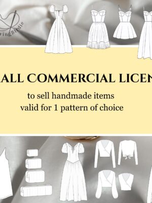Small Commercial License for Sewing Patterns
