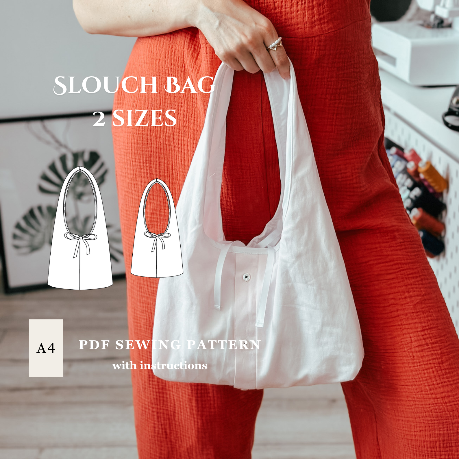 Slouch Bag Free Sewing Pattern