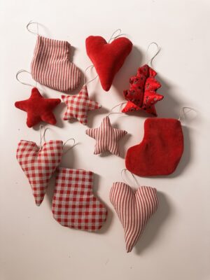 Tree Ornaments Sewing Pattern