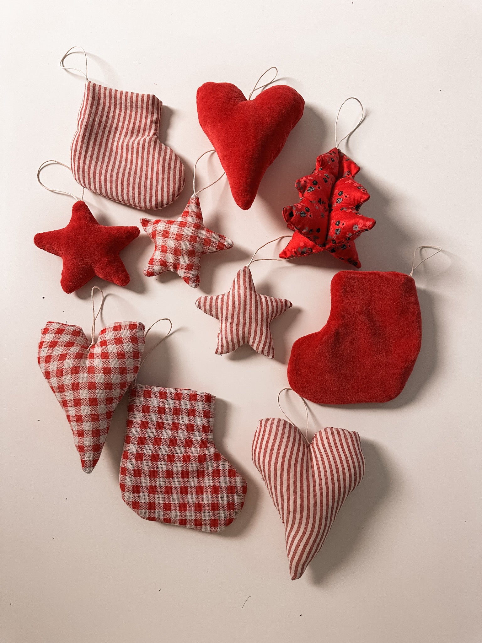 Tree Ornaments Sewing Pattern